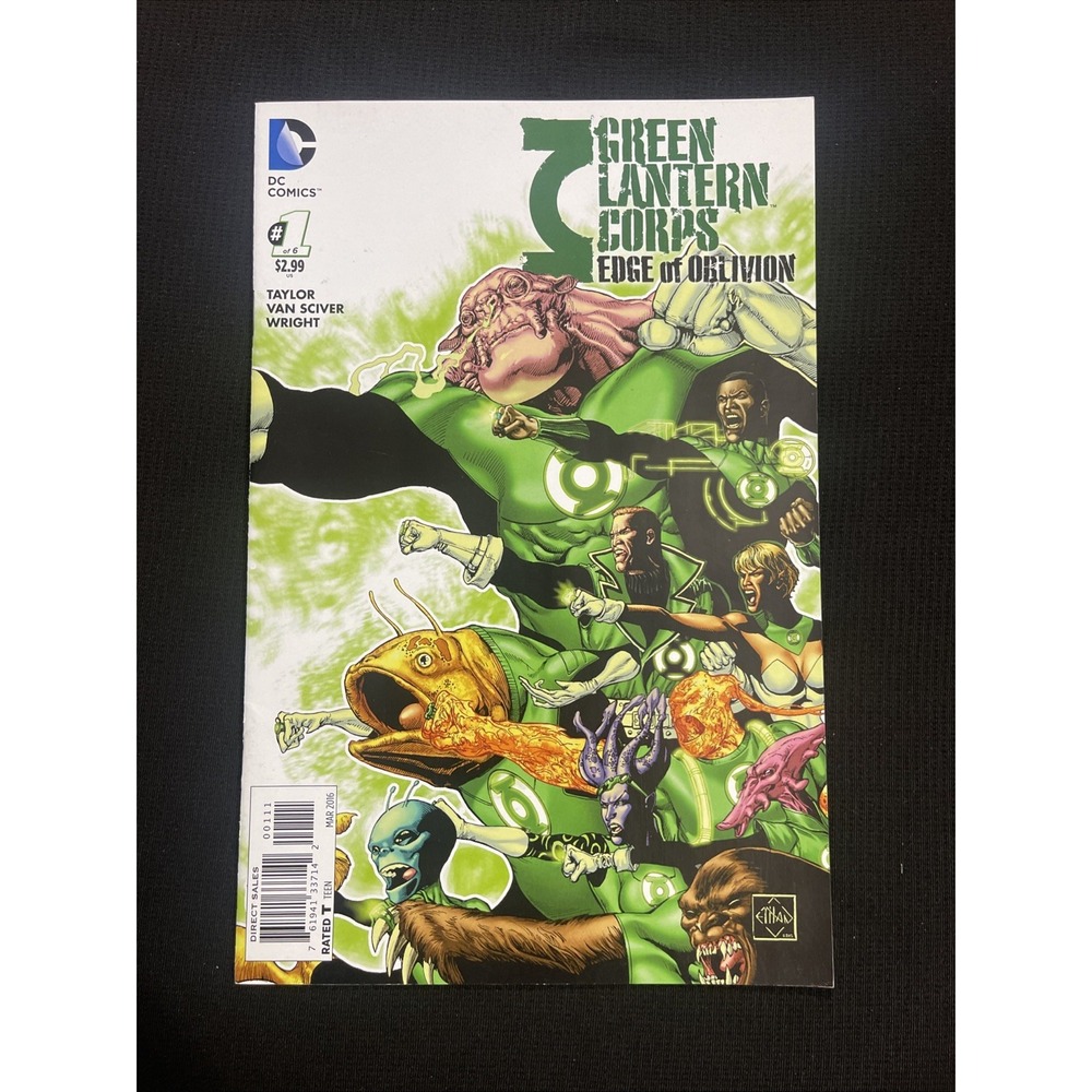 Green Lantern Corps: Edge of Oblivion #1 (DC Comics March 2016)‎